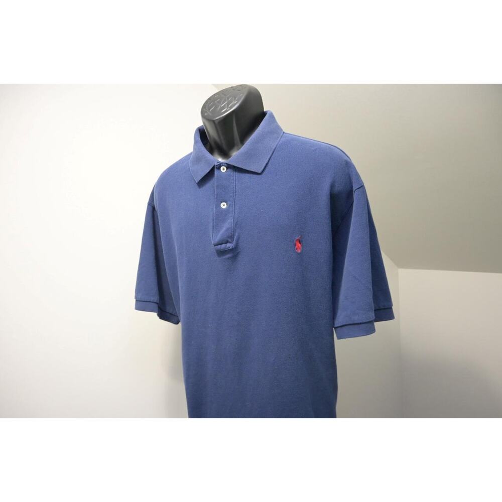 Polo Ralph Lauren Golf Polo Classic Fit‎ Blue Short Sleeve Mens Size 2XB BIG 2XL
